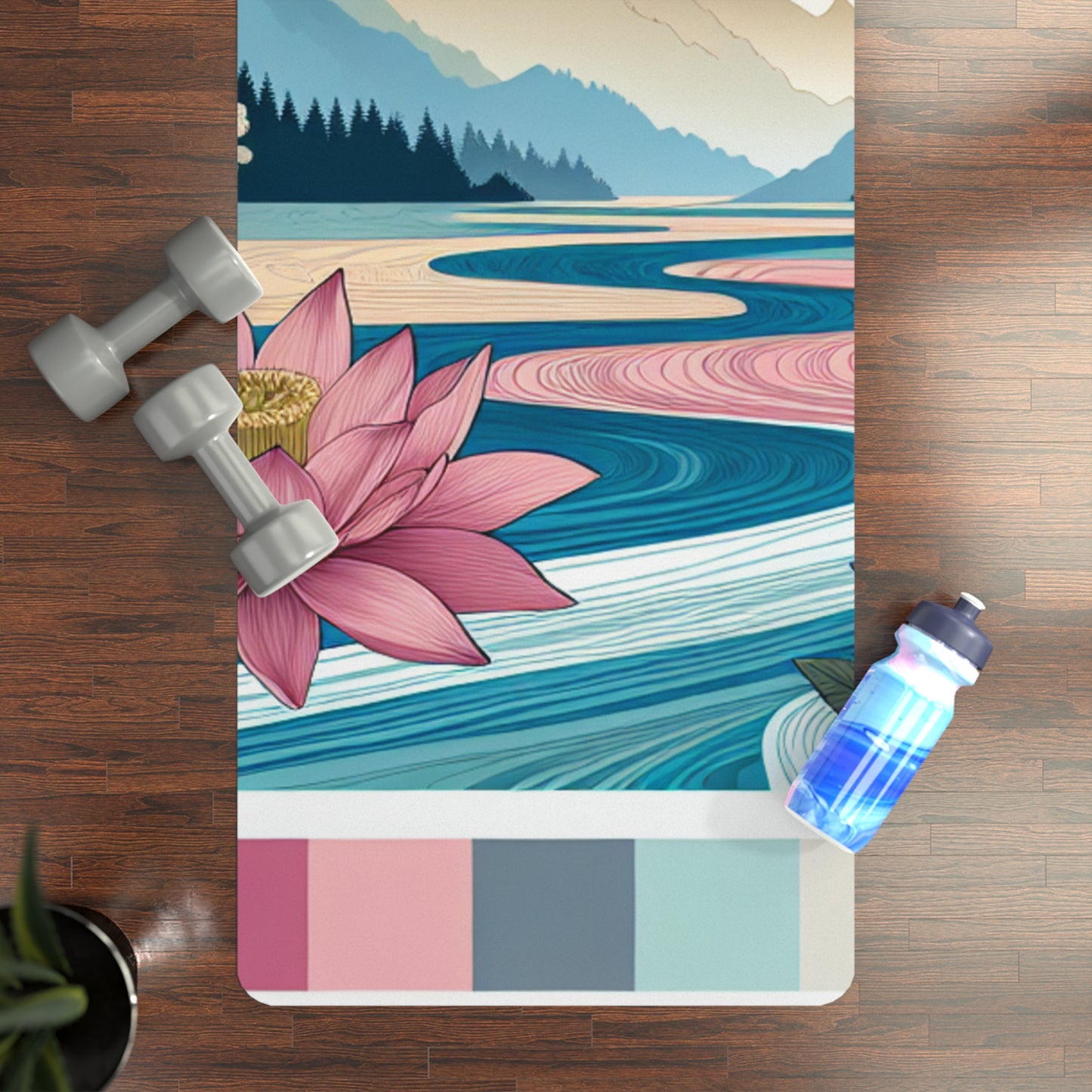 Verdant Vista - Yoga Mat