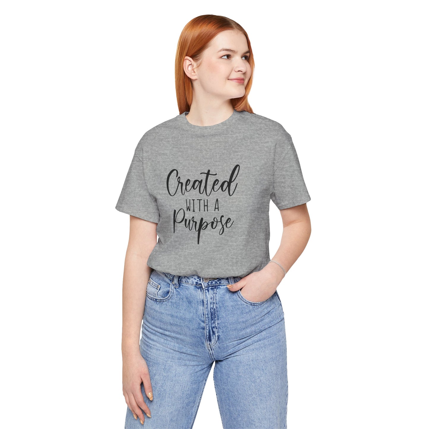Created with a purpose - Tee